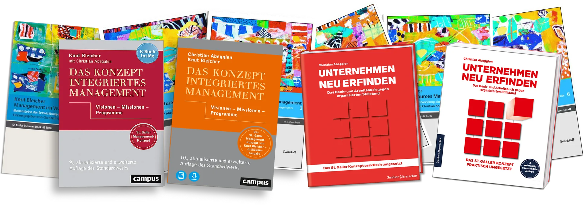 Die Buchreihe Meilensteine, Das Konzept Integriertes Management und Unternehmen neu erfinden