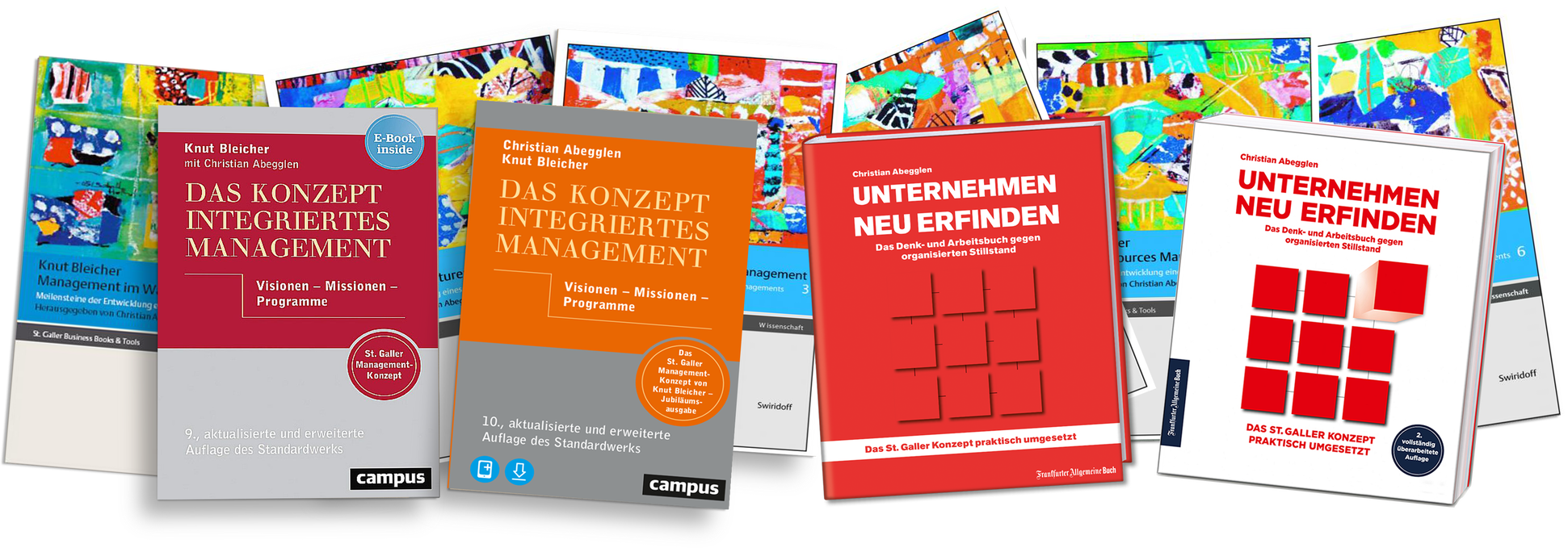 Die Buchreihe Meilensteine, Das Konzept Integriertes Management und Unternehmen neu erfinden
